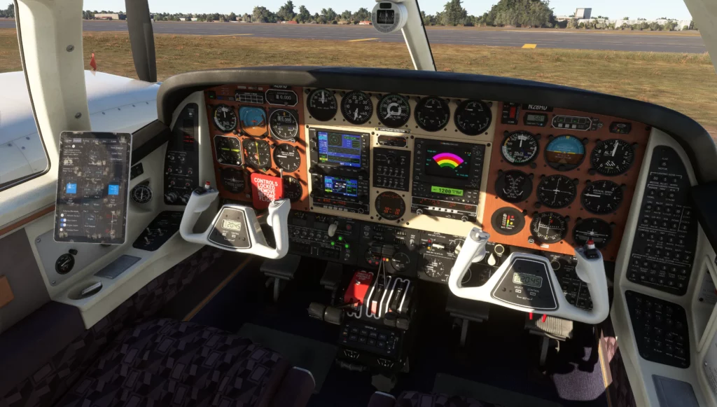 Beechcraft Duke MSFS Cockpit