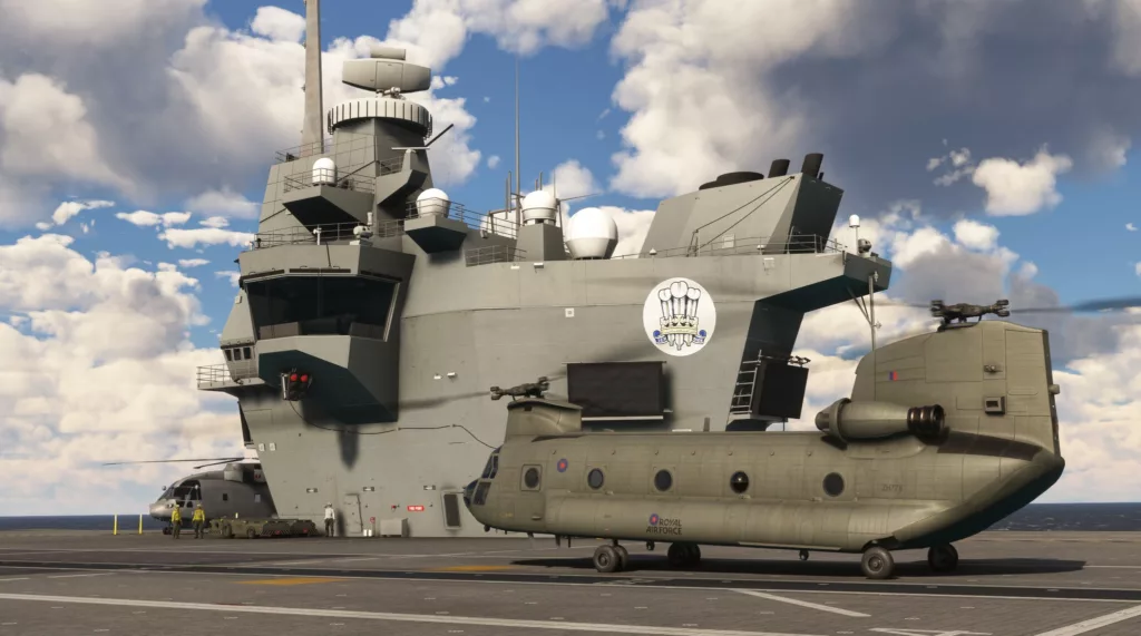 Porte-avions UK Carrier Strike Group Miltech Simulations