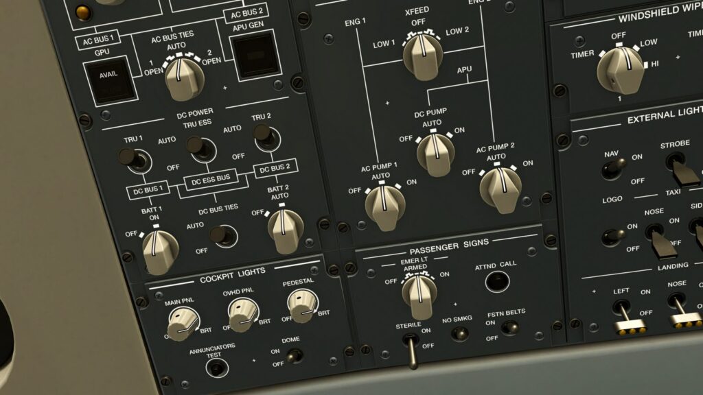 Embraer E190 Flight Procedures Simulation X-Plane 12 cockpit