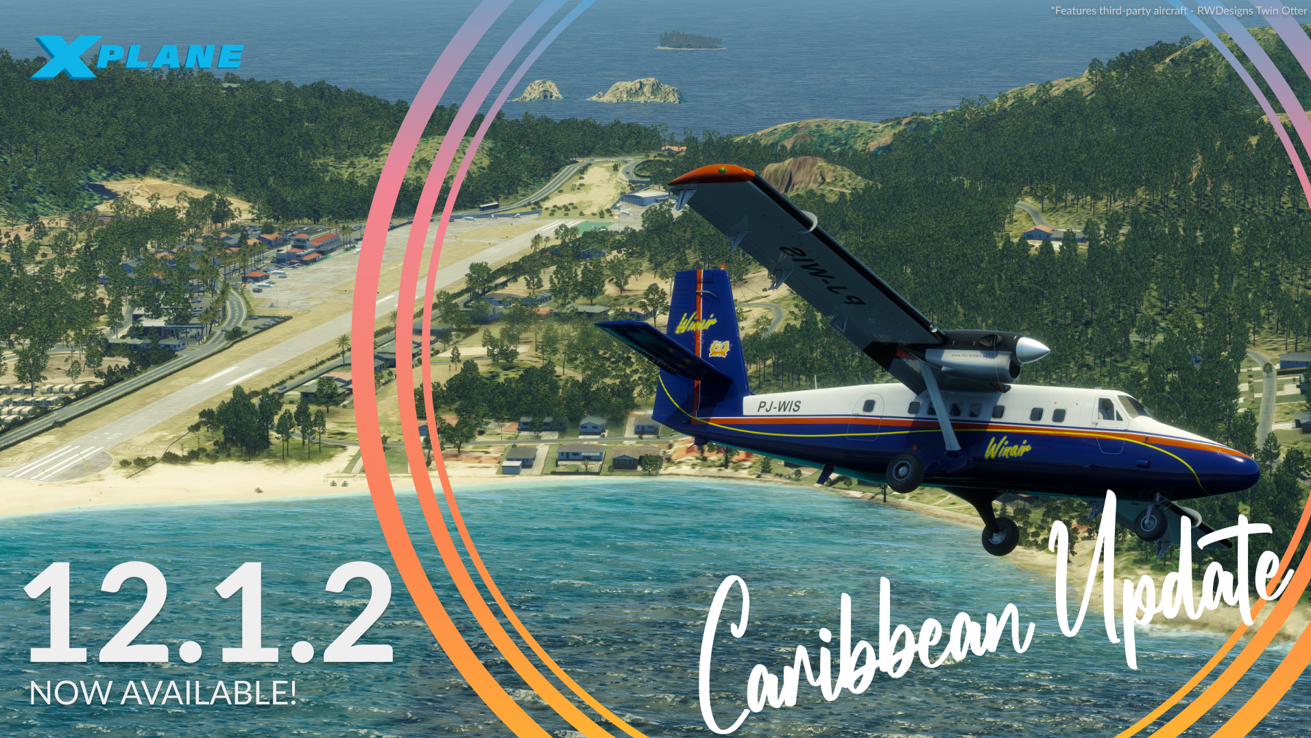 X-Plane 12.1.2 Caraïbes