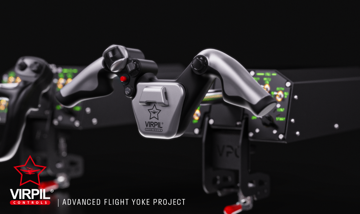 VIRPIL présente son Advanced Flight Yoke