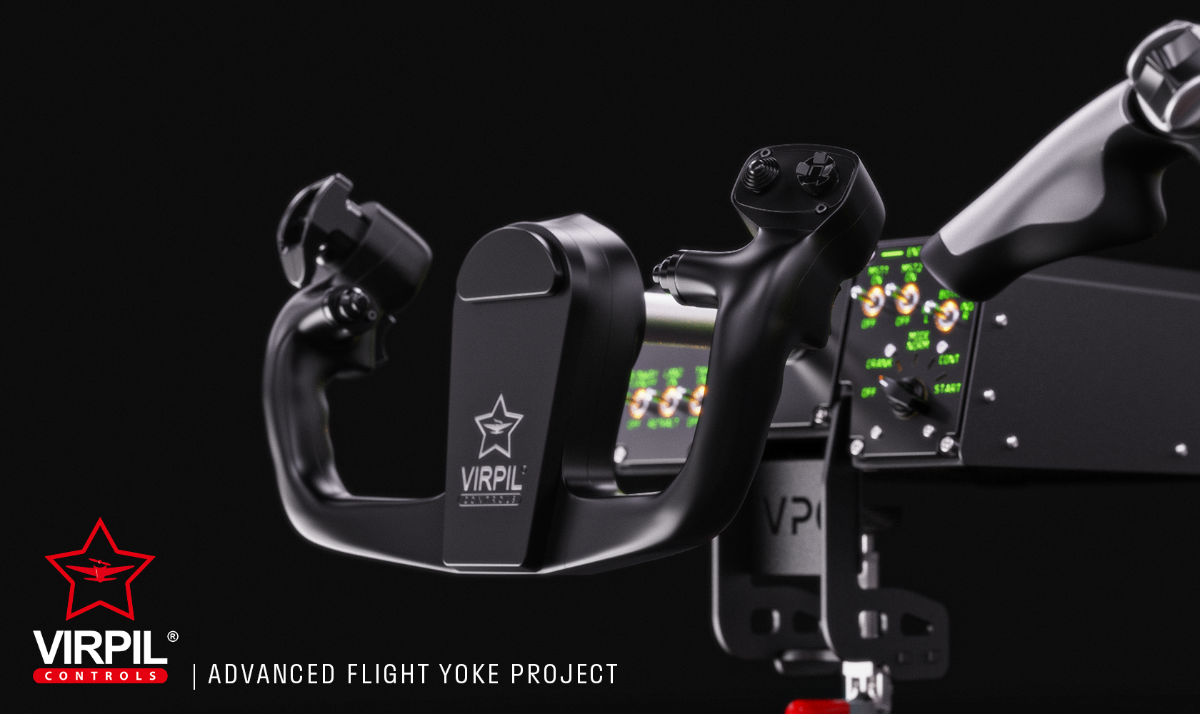 VIRPIL présente son Advanced Flight Yoke